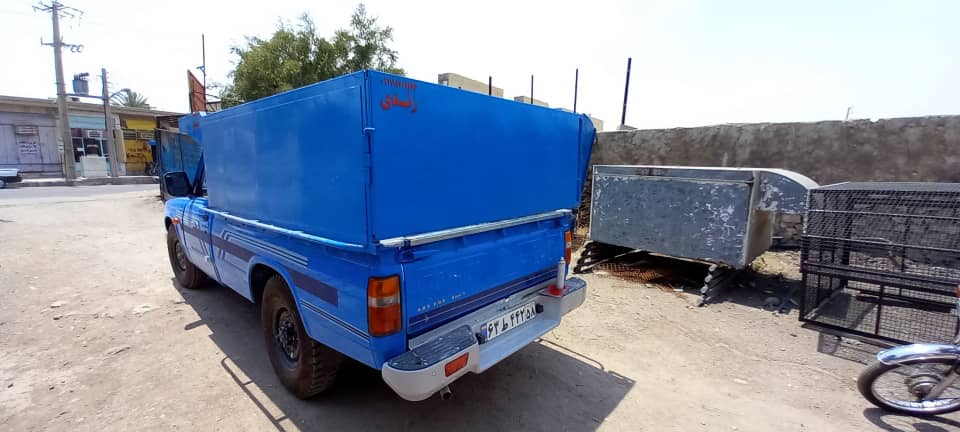 ساخت کفی و باربند ماشین باری زندی لک در قلات شیراز